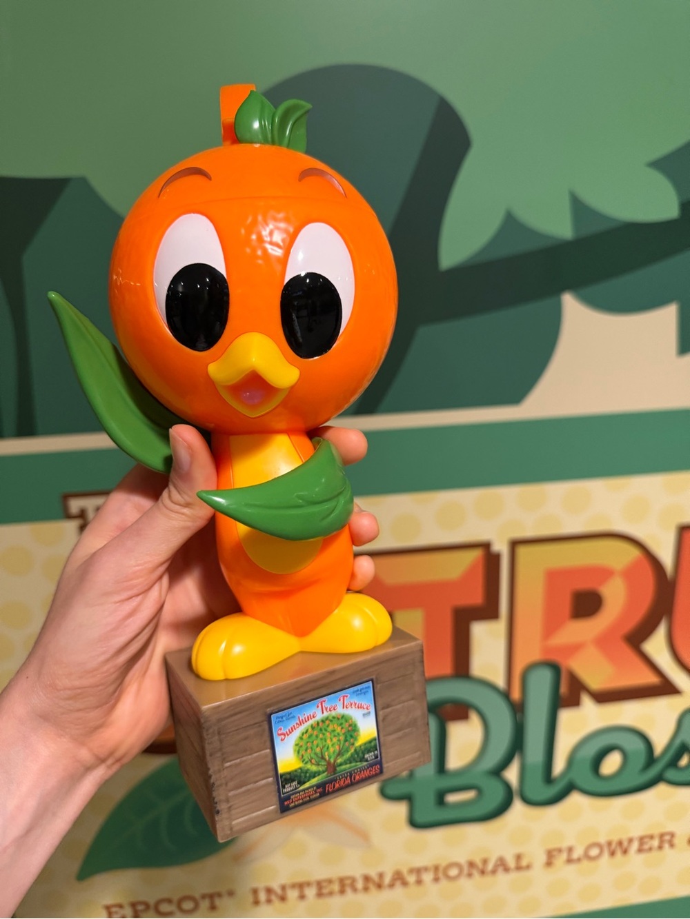 Orange Bird sipper WDW Epcot flower and garden festival exclusive